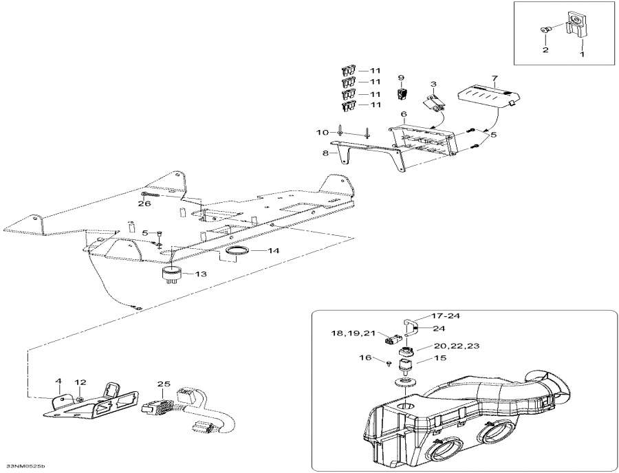 Snowmobile lynx  - Electrical System /  System