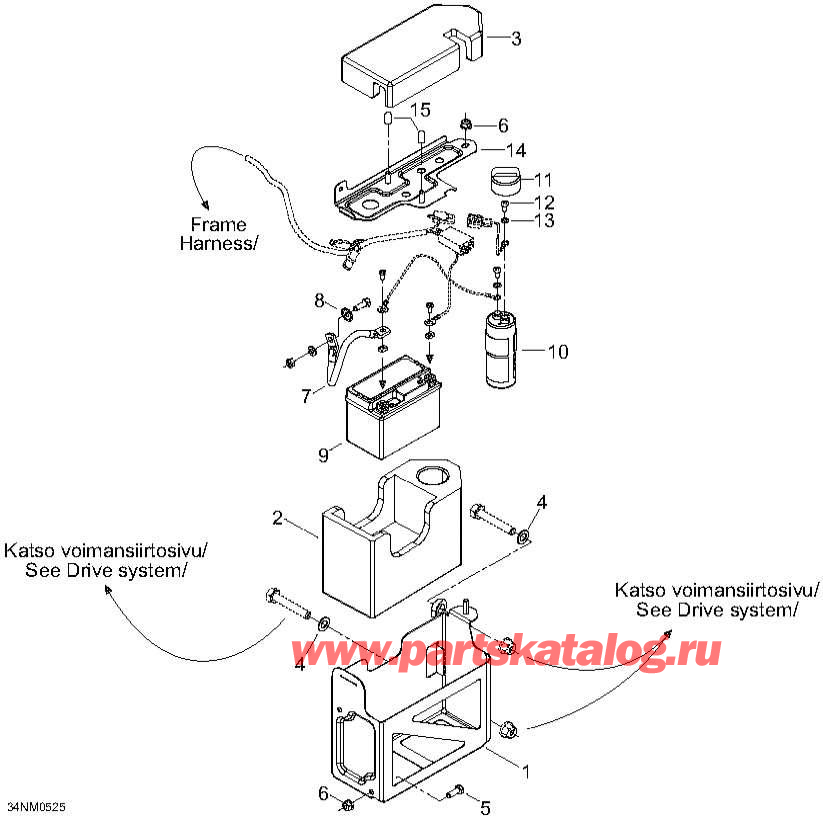 Snowmobile   -  System - Electrical System