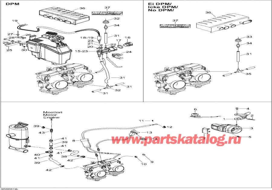 Snowmobile   - Engine / 