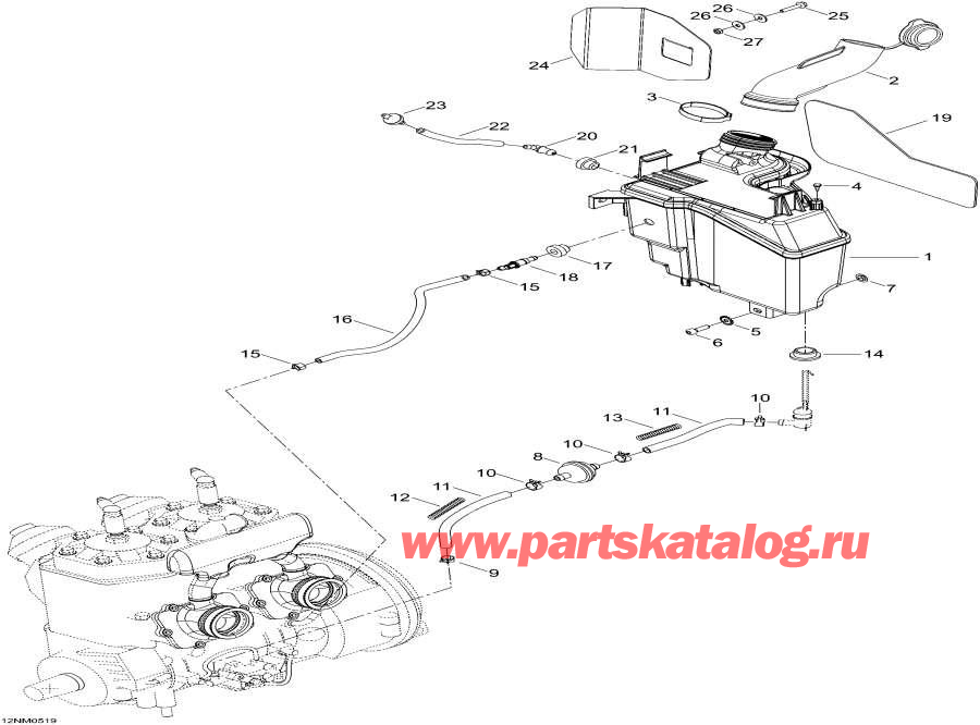   - Oil Tank And Support /    Sport