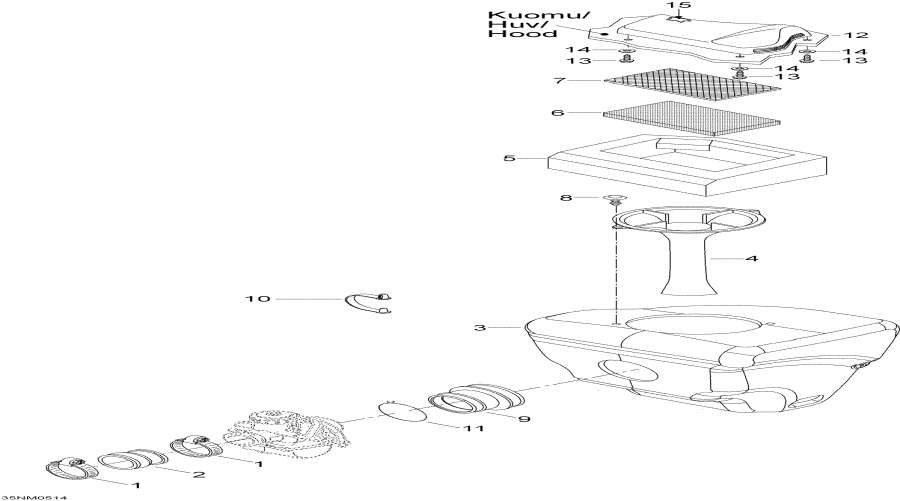 Snowmobiles   - Air ,Air Silencer