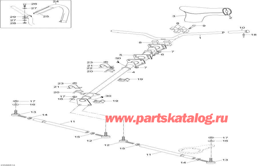 Snowmobiles   -   System / Steering System