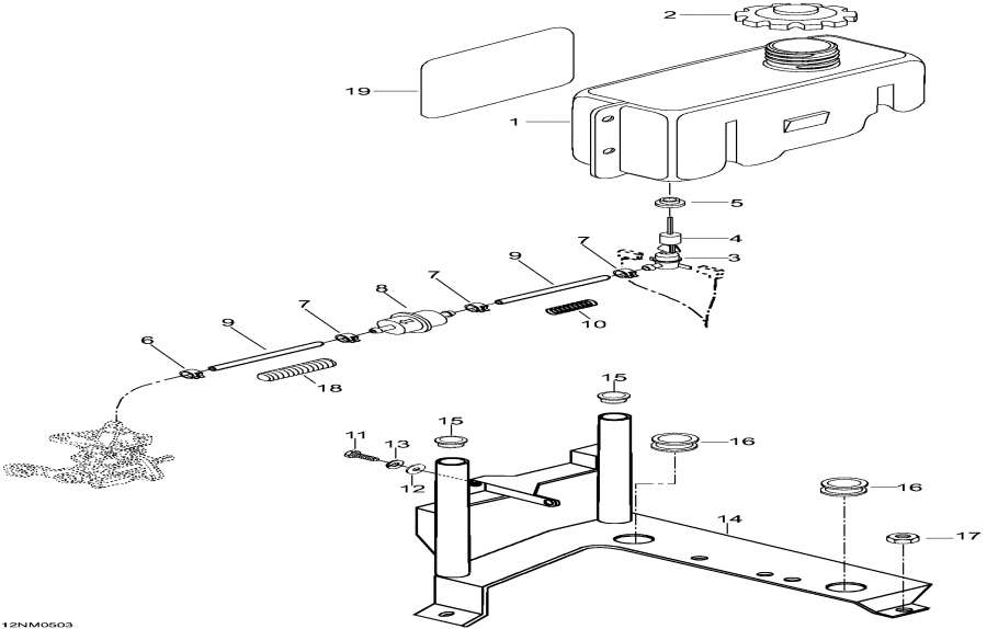    -    Sport / Oil Tank And Support