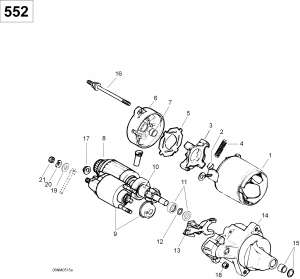 04- Rewind  552 (04- Rewind Starter 552)