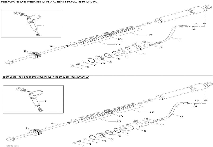    - Take Apart Shock Rear / Take Apart Shock Rear