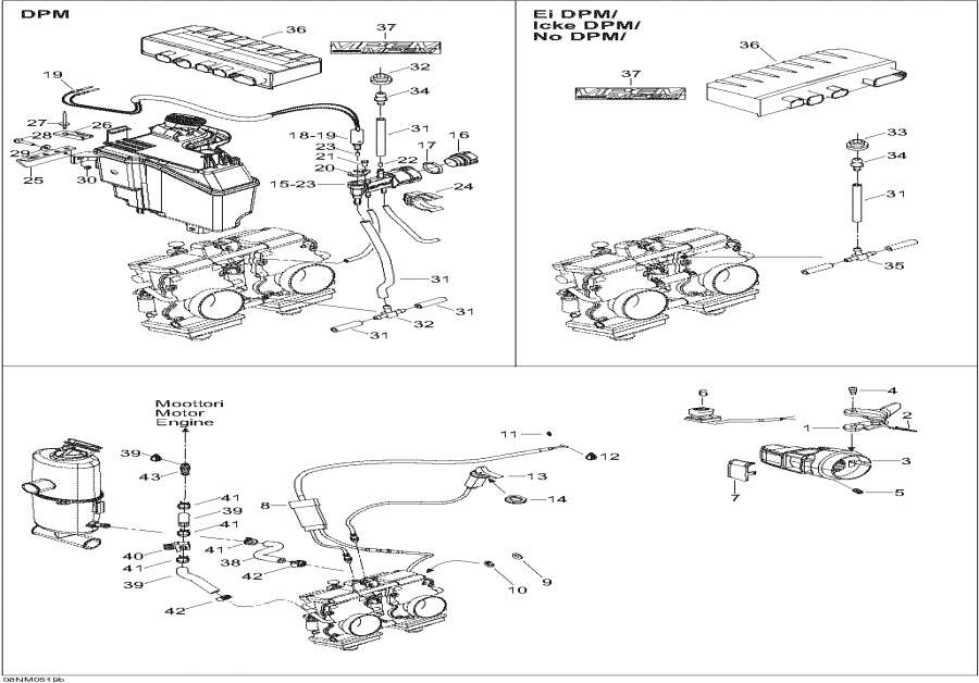 Snowmobiles   - Engine - 