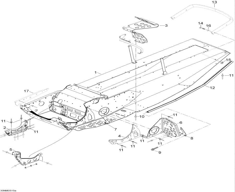 Snowmobiles   -  / Frame