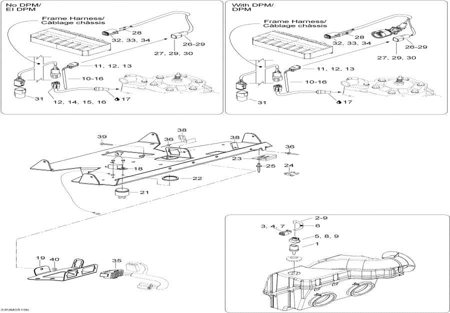 Snowmobile Lynx  - Electrical System -  System