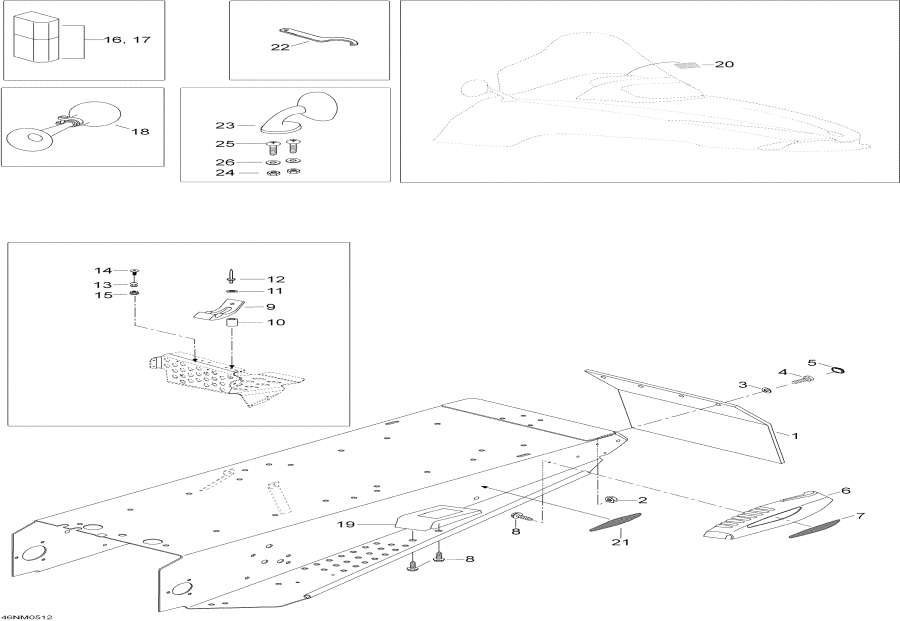 Snow mobile   - Utilities, 400, 400e / Utilities, 400, 400e
