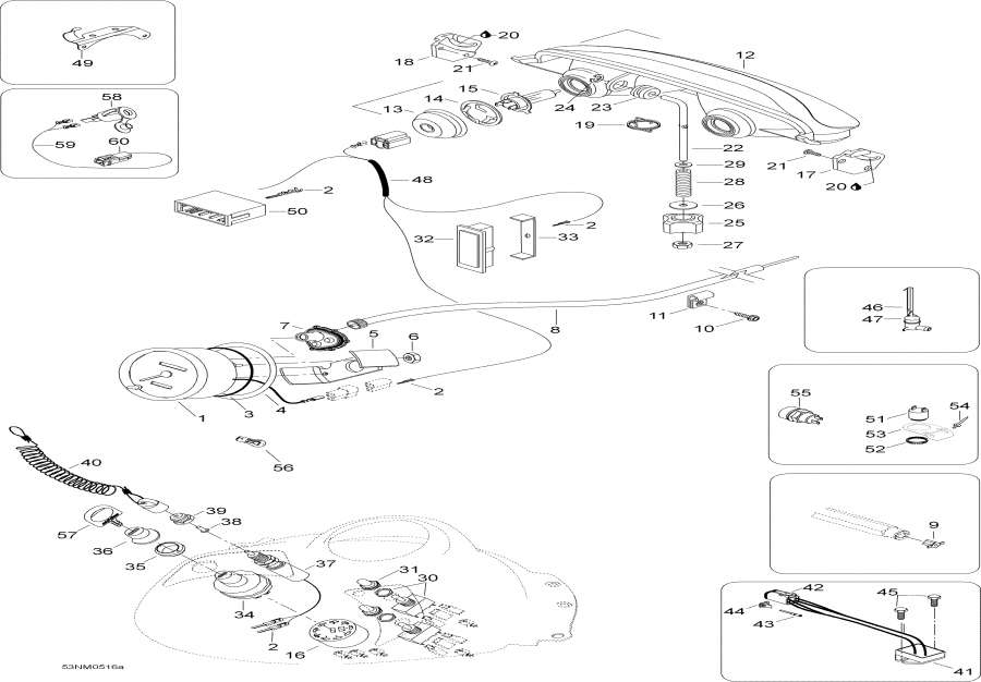 Snow mobile Lynx  -  Acessories, 400 - Electrical Acessories, 400