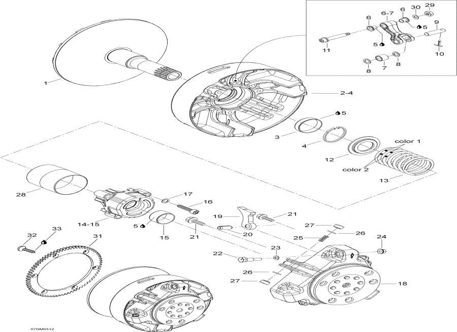 Snowmobiles   -   - Drive Pulley