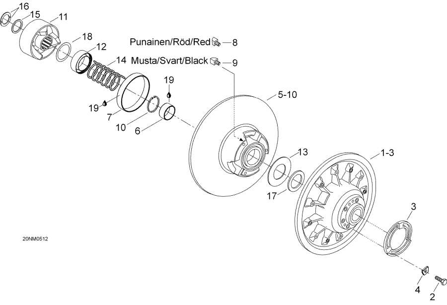 Snowmobiles Lynx  - Driven Pulley