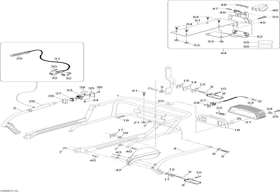Snowmobile   - Seat / 