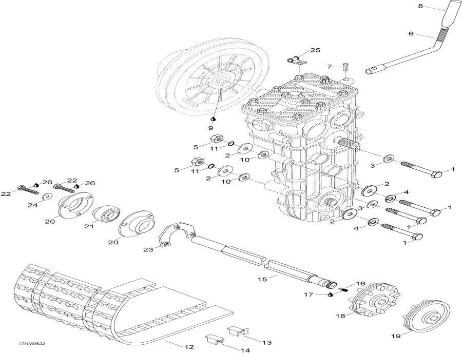 Snowmobiles   - Drive System - Drive System