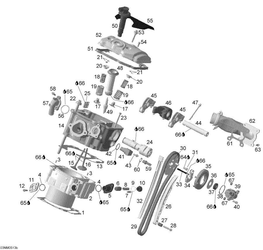    -      - Cylinder And Cylinder Head