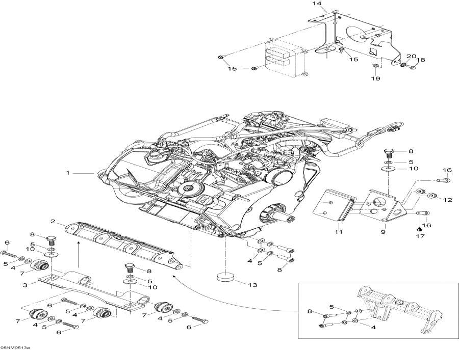 Snowmobile   -    Sport / Engine And Engine Support