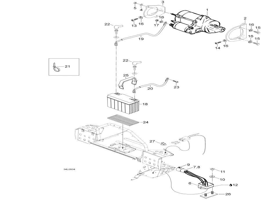 ��������� Lynx  - Battery � ������� - Battery And Starter