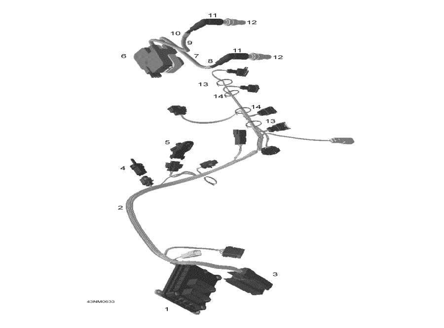 Snow mobile Lynx  - Electrical System -  System