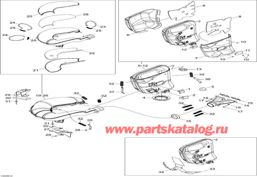  lynx  - Exhaust System