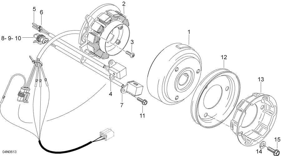 Snow mobile Lynx  - Ignition / Ignition