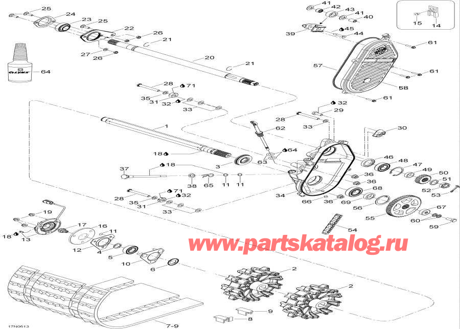 Snow mobile �����  - Drive Axle � Track / Drive Axle And Track