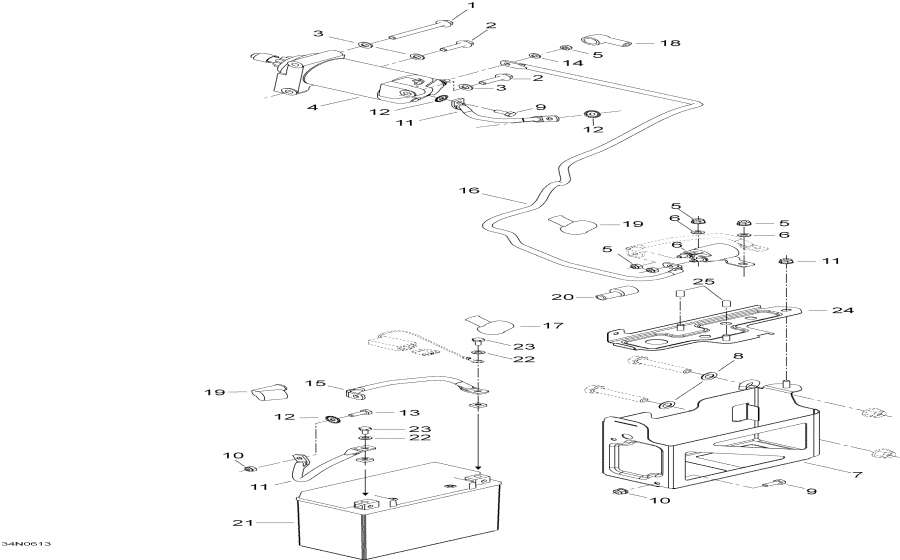 Snowmobiles Lynx  - Electrical System