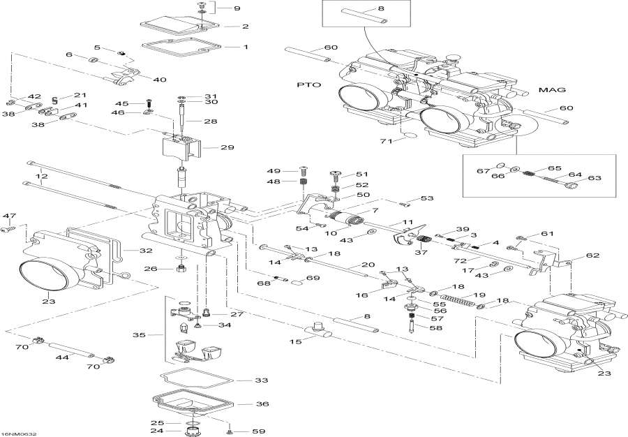 Snowmobiles lynx  -  - Carburetor