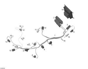 01-     Electronic Module (01- Engine Harness And Electronic Module)