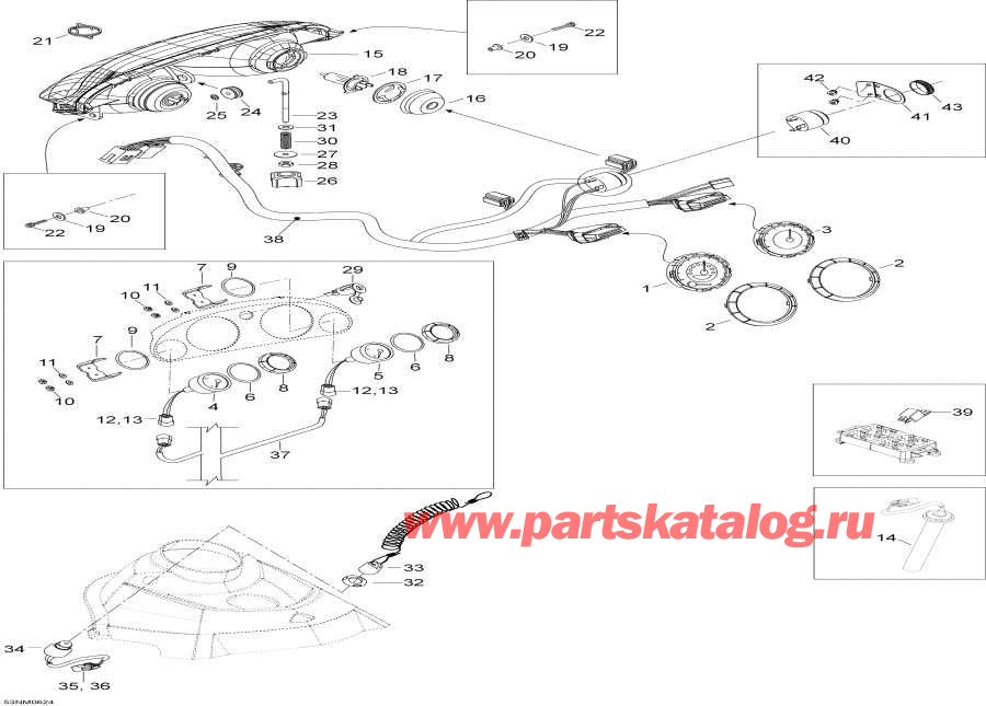 Snowmobile Lynx  - Electrical Accessories -  