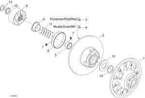 05-   (05- Driven Pulley)