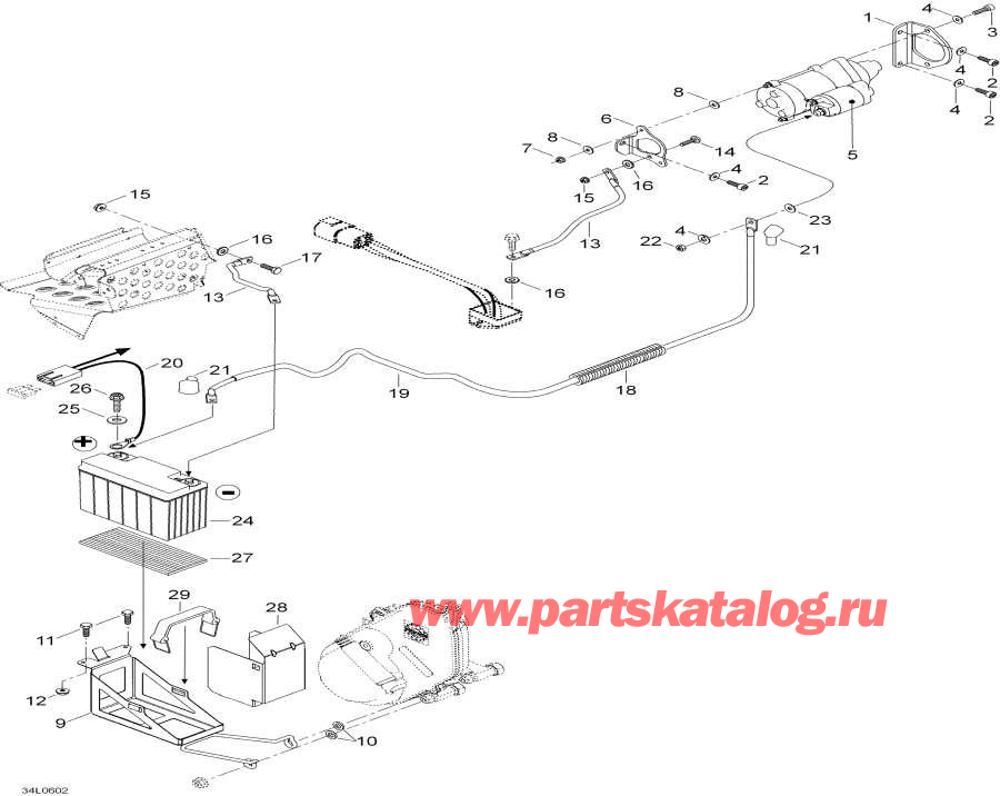  Lynx  - Battery   - Battery And Starter