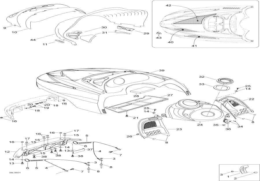 Snow mobile �����  - Hood