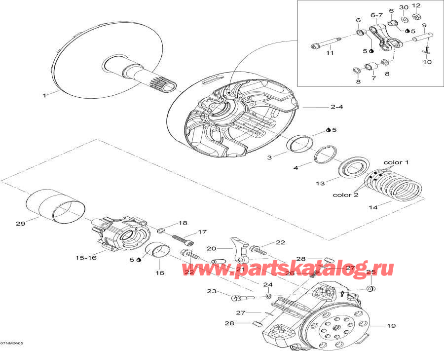  lynx  -   - Drive Pulley