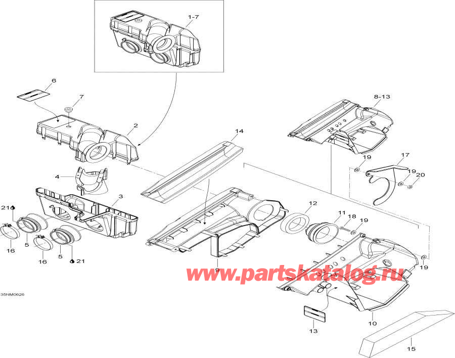 Snowmobile Lynx  - Air Silencer