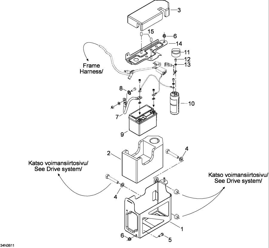 Snowmobiles Lynx  - Electrical System /  System