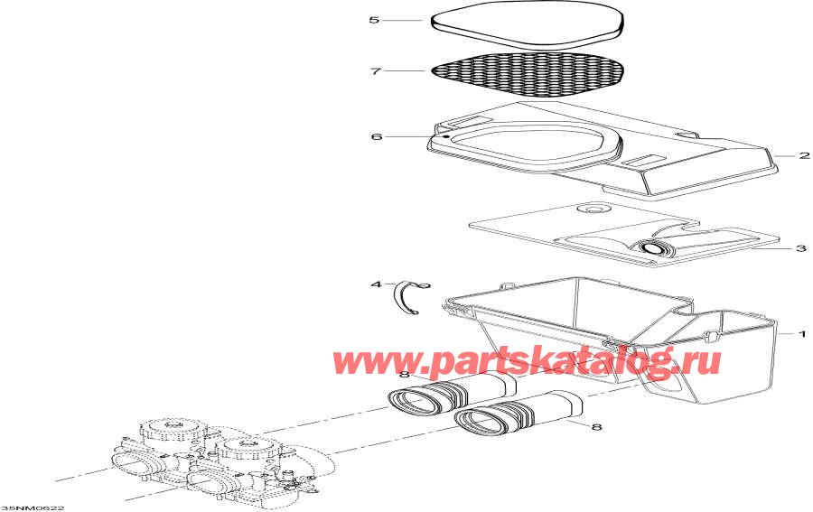 Snowmobiles   - Air Silencer - Air 