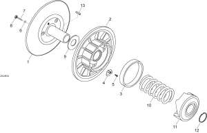 05-   (05- Driven Pulley)