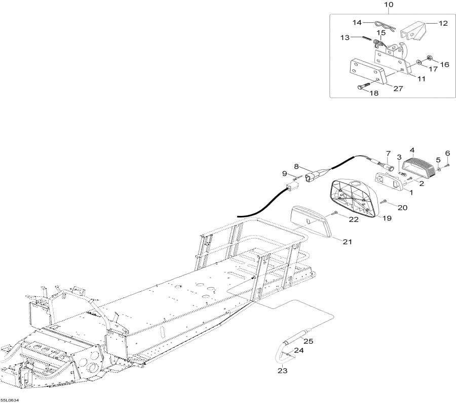Snowmobiles   - Rack