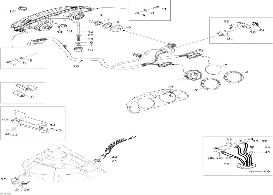 Snowmobile lynx  - Electrical Acessories /  Acessories