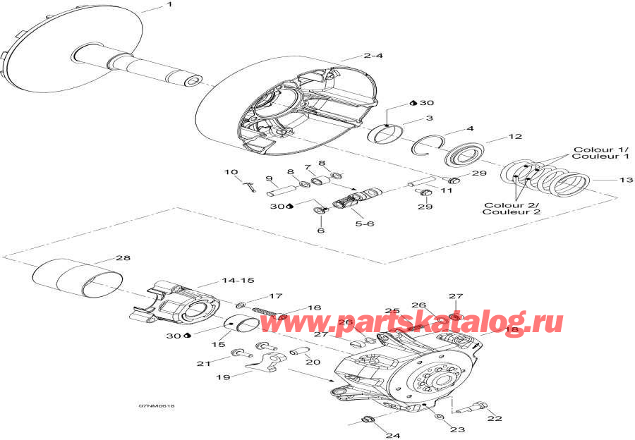 Snow mobile   - Pulley System 2