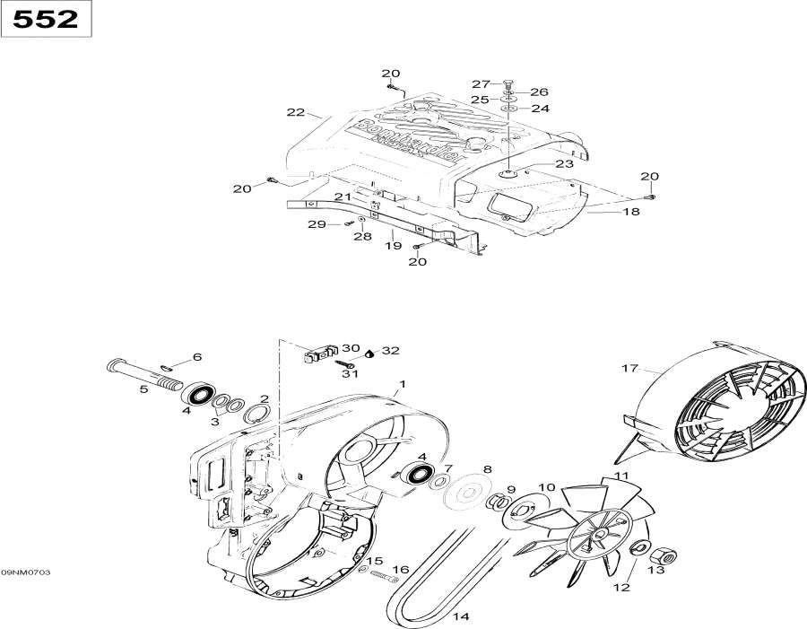 Snowmobiles lynx  - Fan / Fan