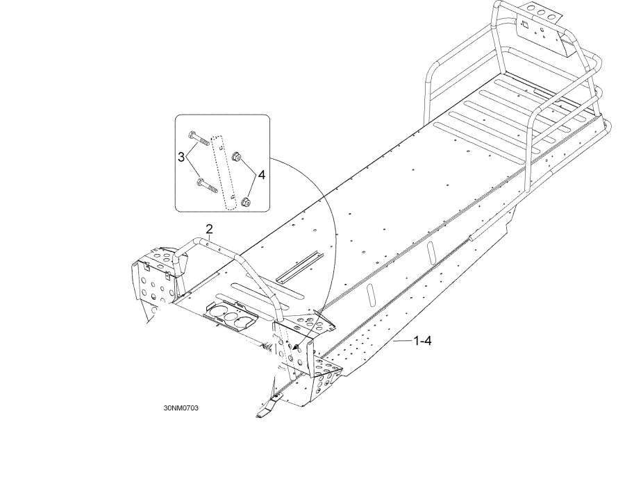 Snowmobiles Lynx  -  - Frame