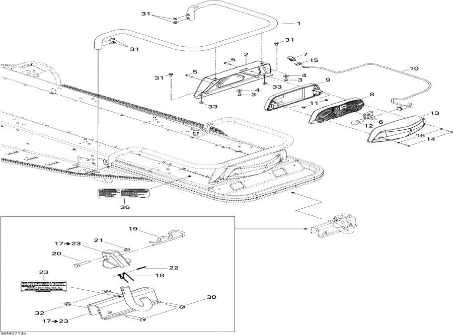 Snowmobiles   - Luggage Rack 300f / Luggage Rack 300f