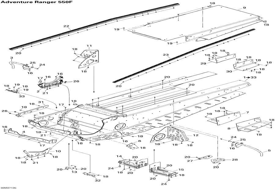 Snow mobile   -  550f / Frame 550f