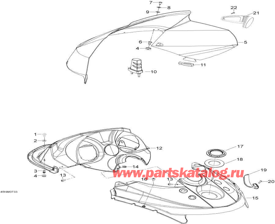  lynx  - Windshiel And Console