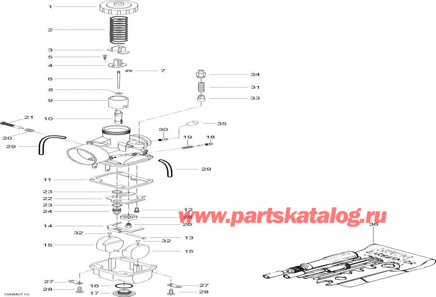 Snowmobile   - Carburetor / 