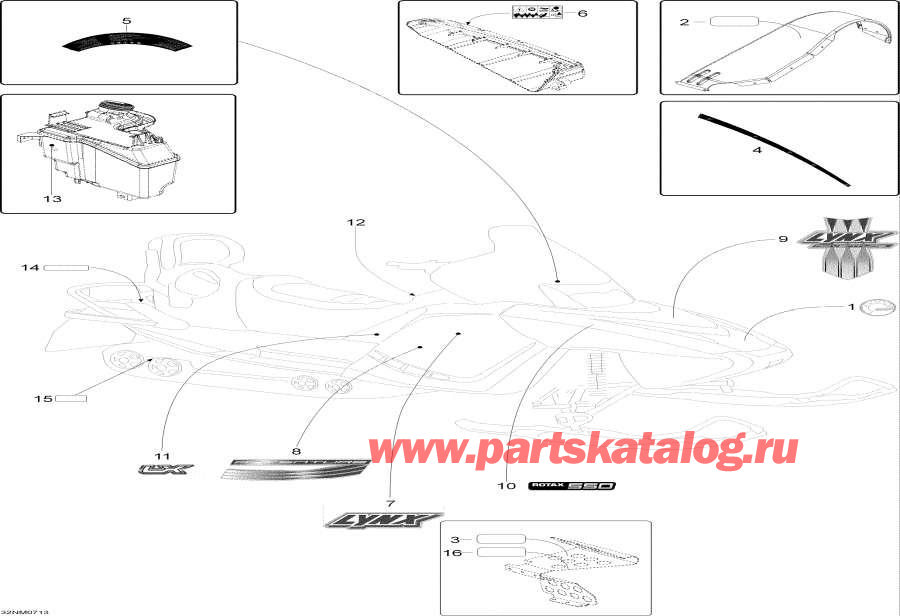 �������� lynx  - Decals / ��������