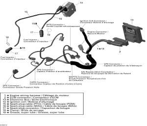 10-     Electronic Module (10- Engine Harness And Electronic Module)