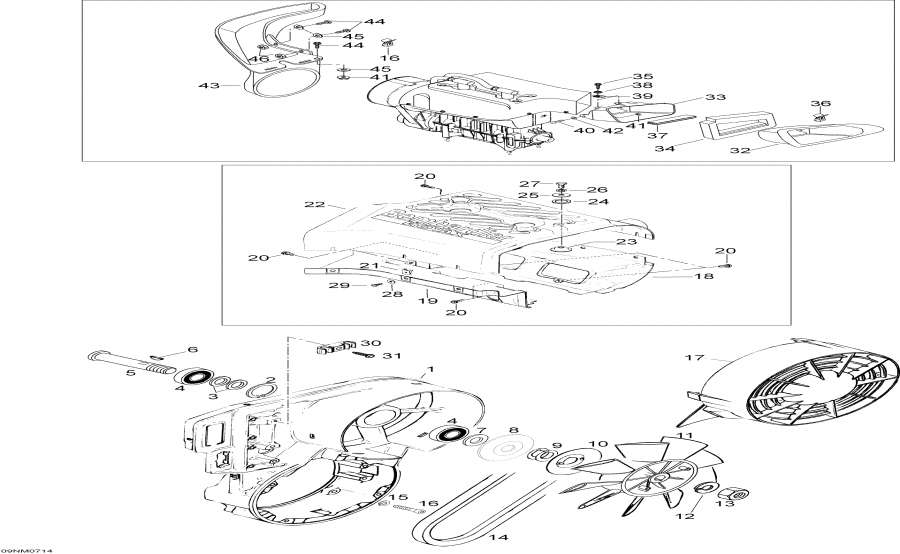 Snowmobile lynx  - Fan / Fan