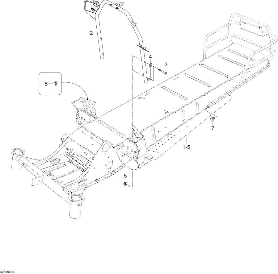 Snowmobile   - Frame / 